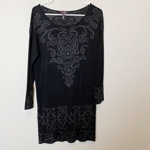 Hale Bob Byzantine Empire Jacquard Knit Dress S